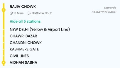 nearest metro station to majnu ka tila delhi