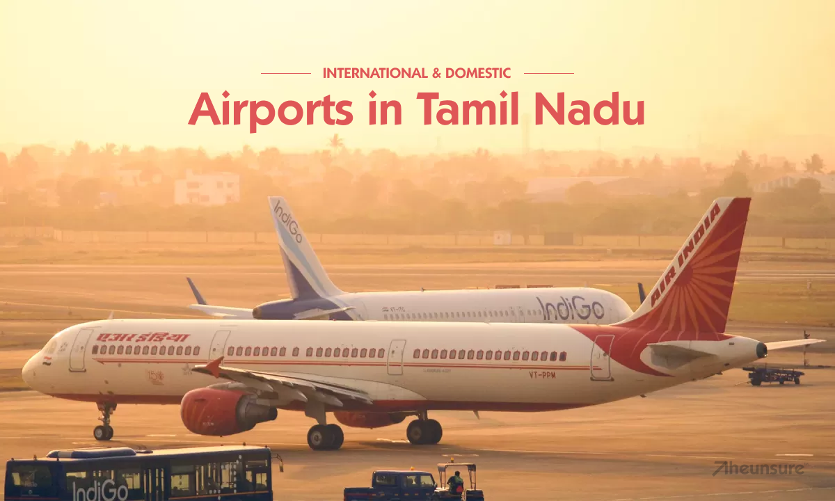 Airports in Tamilnadu, list of airports in Tamilnadu